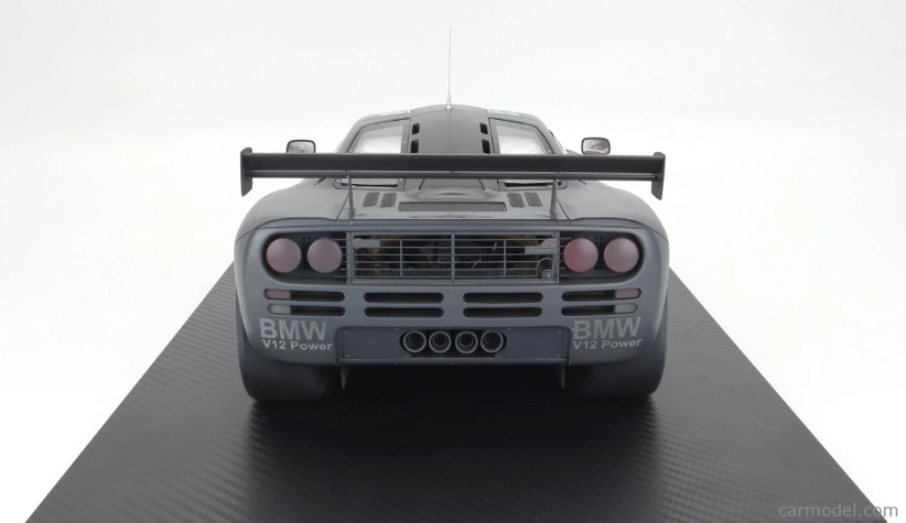 Truescale Mclaren F-1 Gtr Bmw V12 Team Kokusai Kaihatsu Racing N 59 ( po pretekoch zvetraný) Víťaz 24h Le Mans 1995 Y.dalmas - M.sekiya - J.j.lehto 1:12 Dark Grey Met