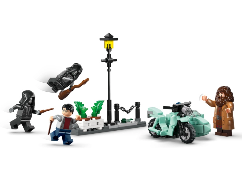 LEGO Harry Potter - Hagrid™ a Harryho útek zo Zobacej ulice