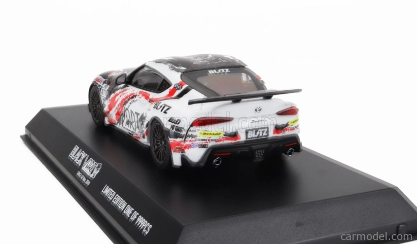 Kyosho Toyota Supra Gr Coupe Vart N 811 Racing 2022 1:43 Černá Bílá Červená