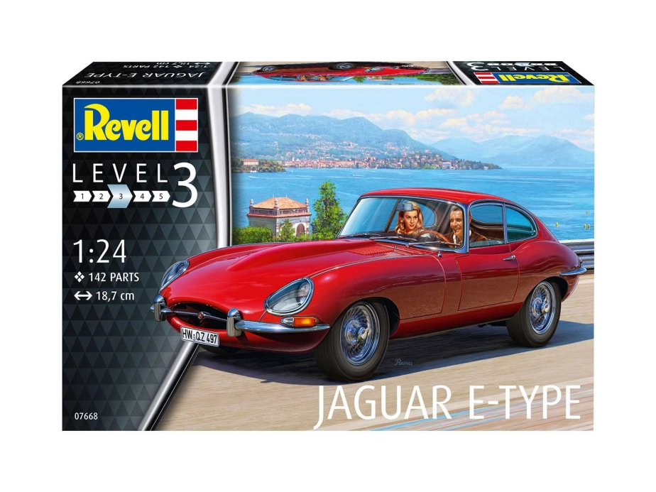 Revell Jaguar E-Type (Coupé) (1:24)
