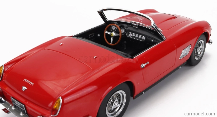 Kk-scale Ferrari 250gt California Spider With Hard-top 1960 1:18 Červená Černá