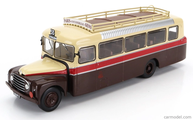 Edicola Citroen Type 46 Dp Uad Autobus 1955 1:43 Hnědý Krém