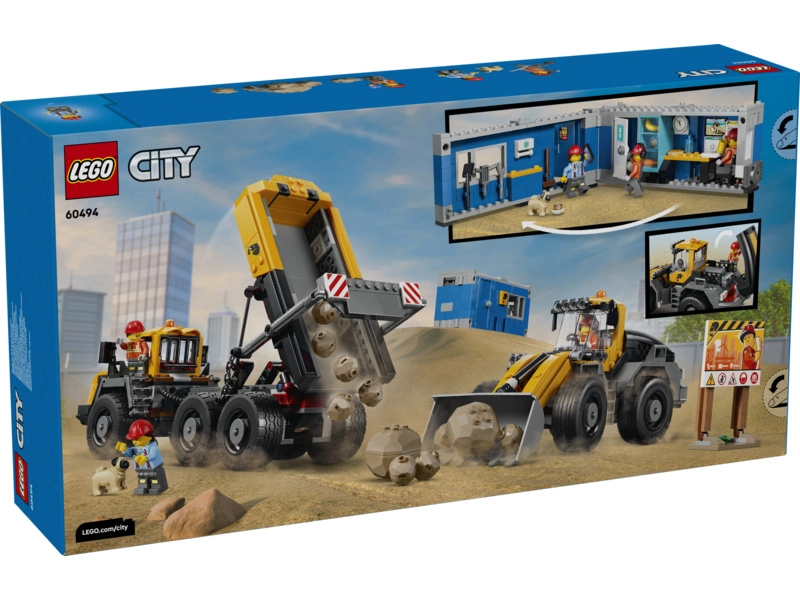 LEGO City - Sklápač a čelný nakladač