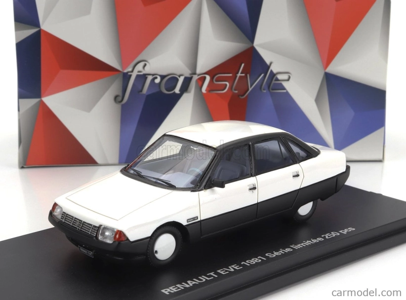 Franstyle Renault Eve 1981 1:43 biela čierna