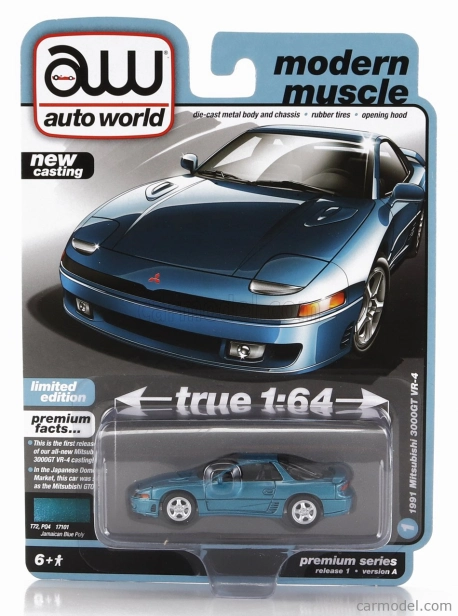 Autoworld Dodge Set Assortment 6 Pieces 1:64 Různé