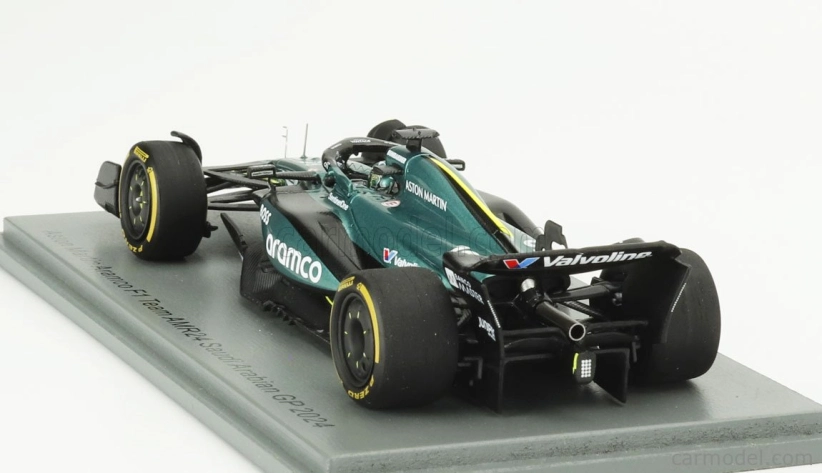 Spark-model Aston martin F1 Amr24 Team Aramco Cognizant N 18 Saudi Arabia Gp 2024 Lance Stroll 1:43 Green Black