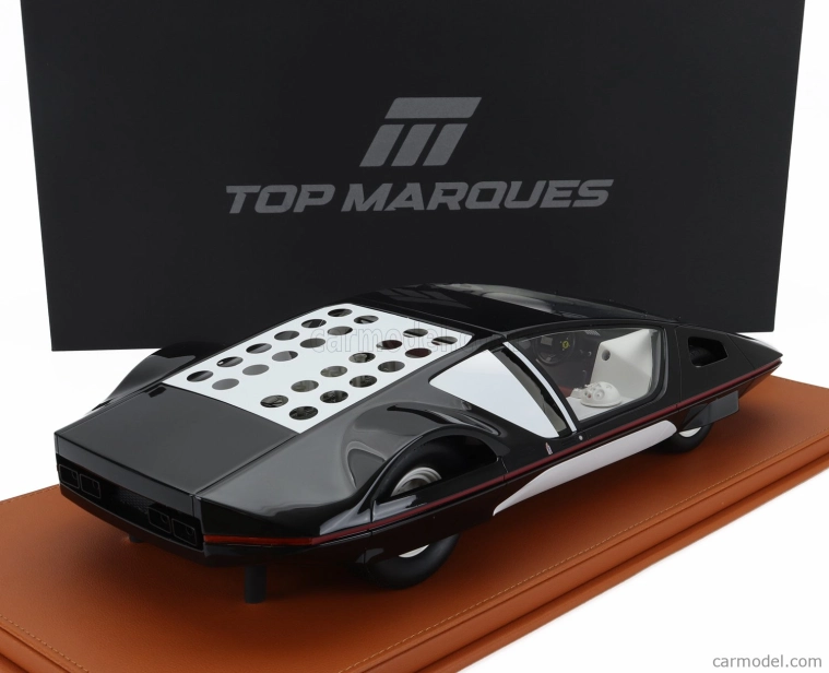 Topmarques Ferrari 512s Modulo Pininfarina Geneve Motor Show 1970 1:12 čierna
