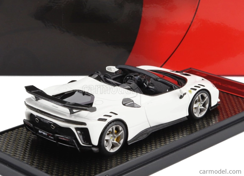 Bbr-models Ferrari Sf90 Xx Stradale Spider 2024 1:43 Bianco Cervino - Biela Čierna