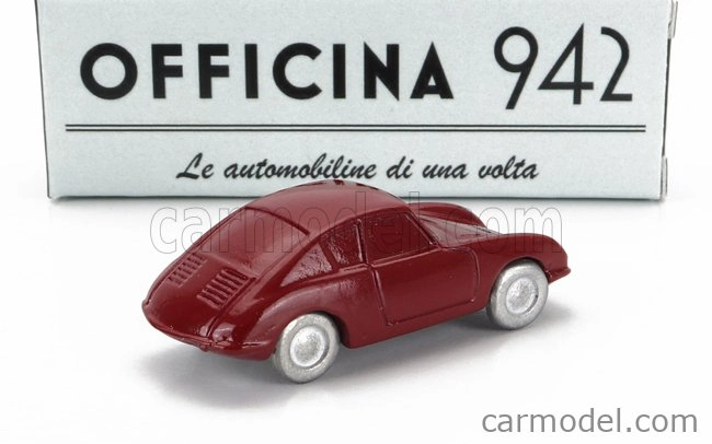 Officina-942 Fiat 500 Coupe Speciale Pininfarina 1957 1:76 Red