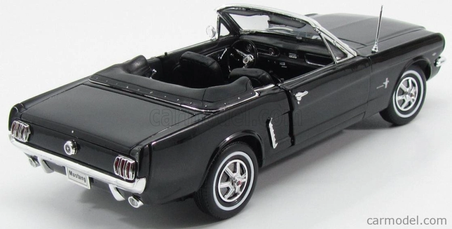 Welly Ford usa Mustang Cabriolet 1964 1:18 čierny