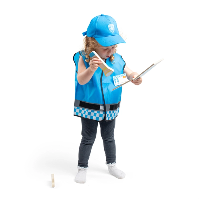 Bigjigs Toys Kostým policista - poškozený obal