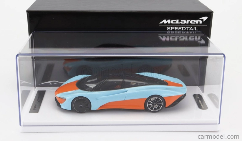 Tecnomodel Mclaren Speedtail 2020 1:43 Modrá Oranžová