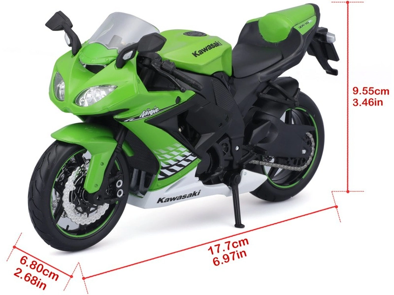 Maisto Kawasaki Ninja ZX-10R 1:12