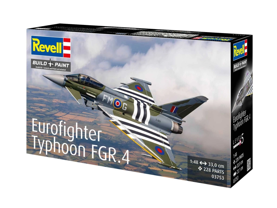 Plastic ModelKit lietadlo 03753 - Eurofighter Typhoon FGR.4 (1:48)