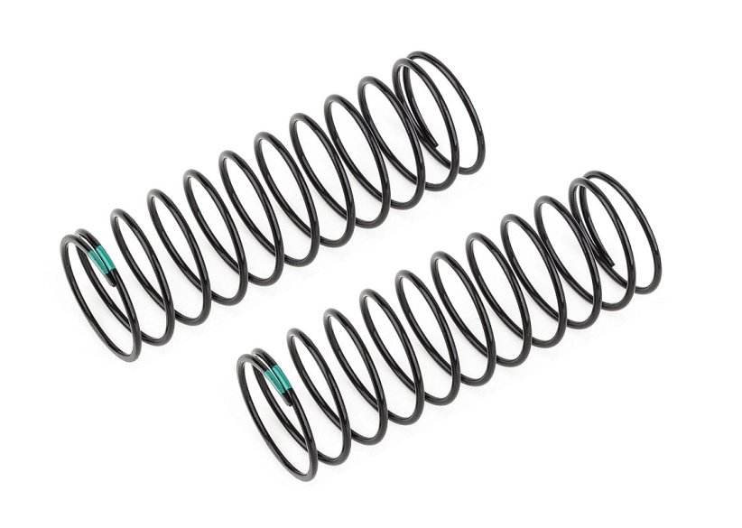 Olejové pružiny zadných tlmičov 13mm, zelené, 1.8lb/in, L61, 11.5T, 1.2D
