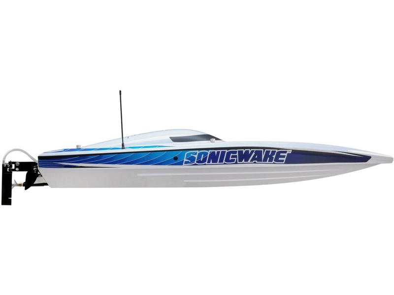 RC rychlostní člun Proboat Sonicwake 36" RTR, bílá