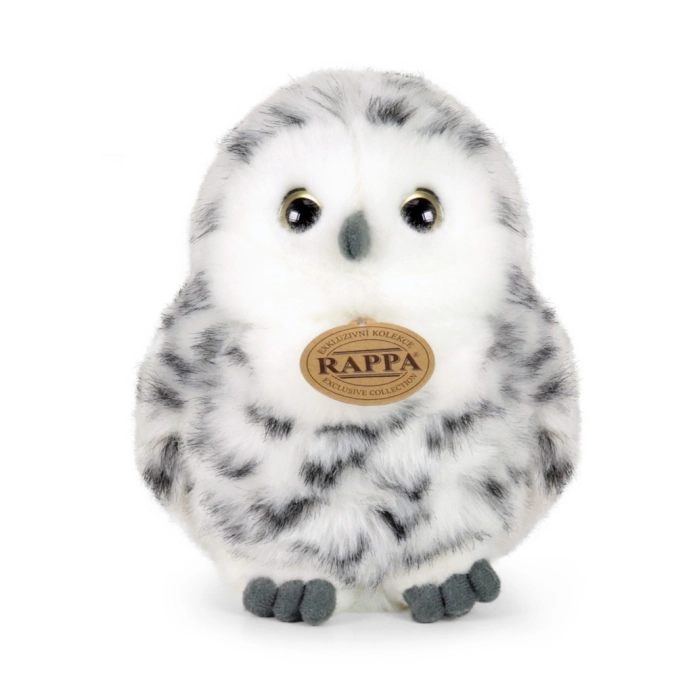 Rappa Plyšová sova žíhaná 17 cm ECO-FRIENDLY