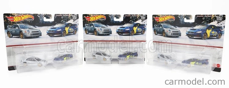 Mattel hot wheels Nissan Set 6x Sentra Se-r 1991 + Silvia (s13) 1988 - Subaru Impreza Wrx Base Rally 2016 + Impreza Wrx 2002 - Bugatti Veyron 2009 + Bugatti Chiron 2016 1:64 Rôzne