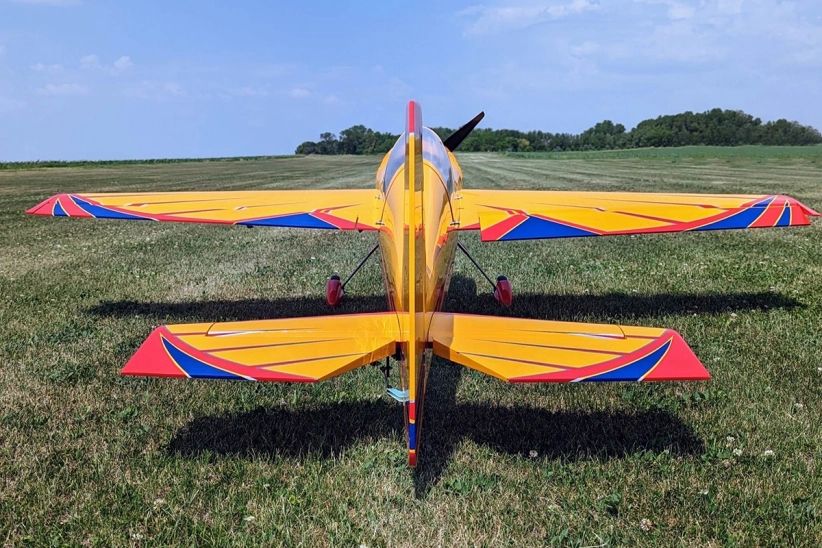 RC letadlo 85" Yak 54 EXP 2,16m, žlutá/červená