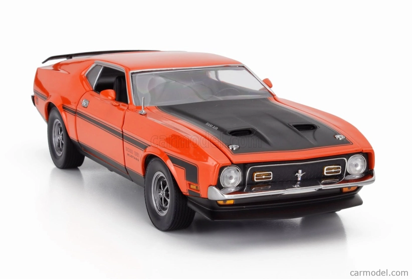 Sun-star Ford usa Mustang Boss 351 Ram Air Coupe 1971 1:18 oranžová čierna
