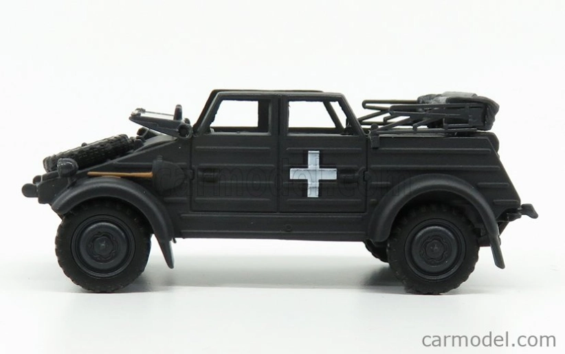 Hongwell Volkswagen Type 82 Cabriolet Open 1940 1:43 Vojenská Zelená