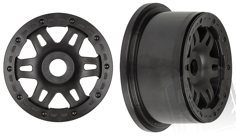 Zadné disky Split Six black Bead-Loc 1:5