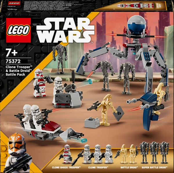 LEGO Star Wars - Bitevní balíček klonového vojáka a bitevního droida