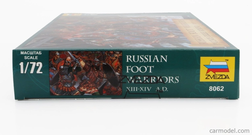 Zvezda Figures Russian Foot Warriors 1:72 /