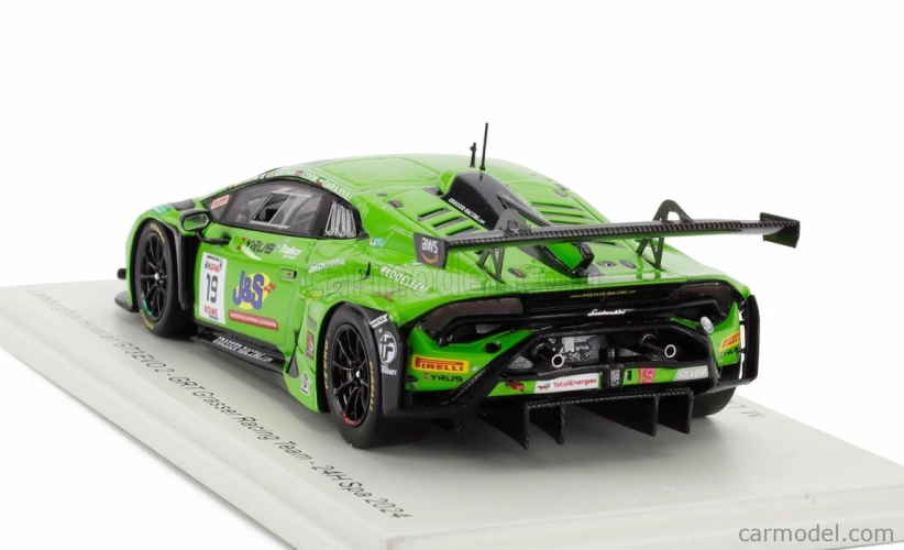 Iskra-model Lamborghini Huracan Gt3 Evo2 5.2l V10 Team Grt Grasser Racing N 19 24h Spa 2024 Mateo Llarena - Hugo Cook - Baptiste Moulin - Haytham Qarajouli 1:43 Green