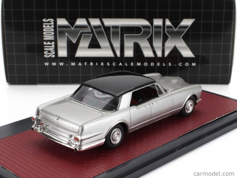 Matrix scale models Facel vega Excellence Ex2 1962 1:43 Stříbrná Černá