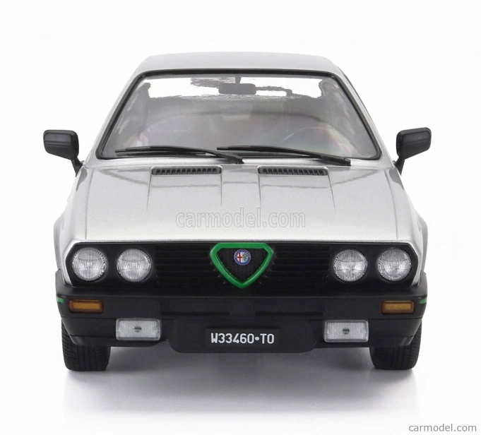 Mitica-diecast Alfa romeo Alfa Romeo Sprint 1.5 Quadrifoglio Verde 1983 1:18 Grigio Nisida Met Grey