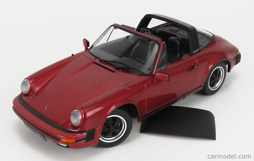Kk-scale Porsche 911 Sc Targa 1983 - With Extra Hard-top 1:18 Red Met