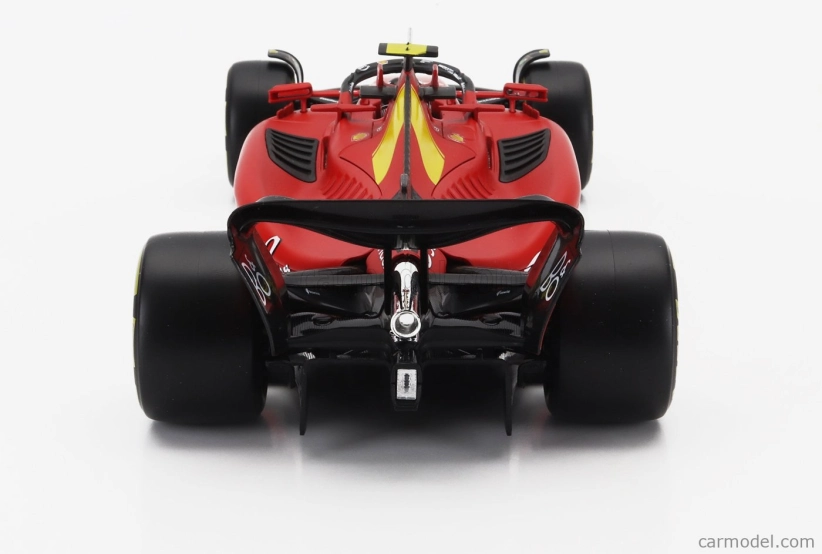 Bburago Ferrari F1  Sf-23 Team Scuderia Ferrari N 55 Pole Position 3rd Monza Italy Gp 2023 Carlos Sainz 1:18 Červená Černá Žlutá