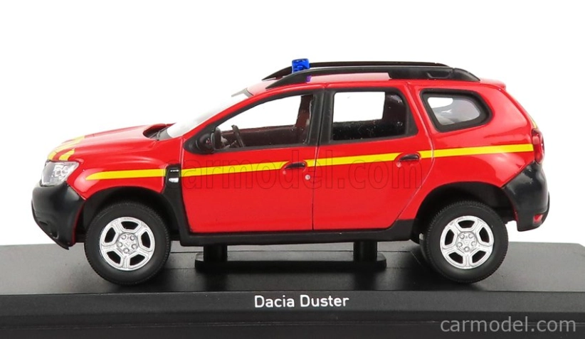 Norev Dacia Duster Pompiers 2020 1:43 Červená žltá