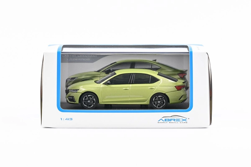 Abrex Škoda Octavia IV RS (2020) 1:43 - zelená Pistachio metalíza