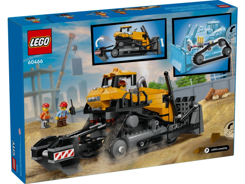 LEGO City - Žltý buldozér