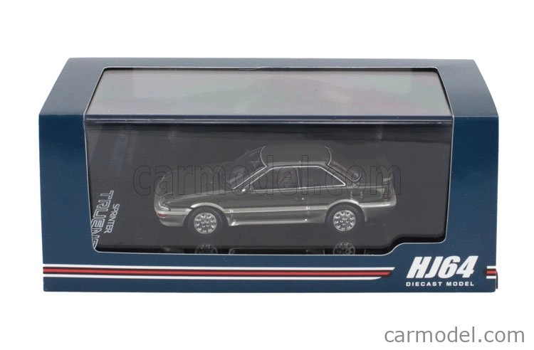 Zapaľovanie-model Toyota Sprinter Trueno (ae92) Gt Apex Coupe 1989 1:64 zelená strieborná