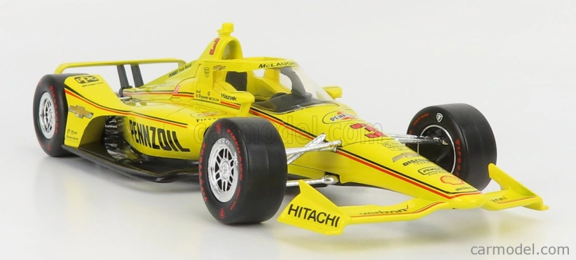 Greenlight Chevrolet Team Penske Pennzoil N 3 1:18, žlutá