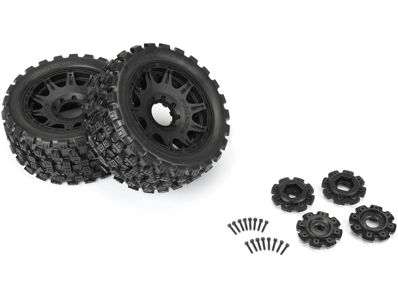 Pro-Line kolo 5.7", pneu Badlands MX57, disk Raid H24 černý (2)