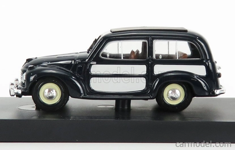 Brumm Fiat 500c Belvedere Chiusa 1951 1:43 modrá sivá