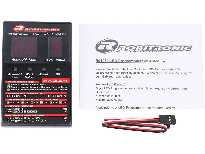 Programovacia karta Robitronic pre ovládače Razer