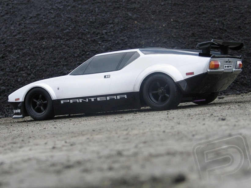 Karoséria číra De Tomaso Pantera (200 mm/vzadu 210 mm/rázvor 255 mm)