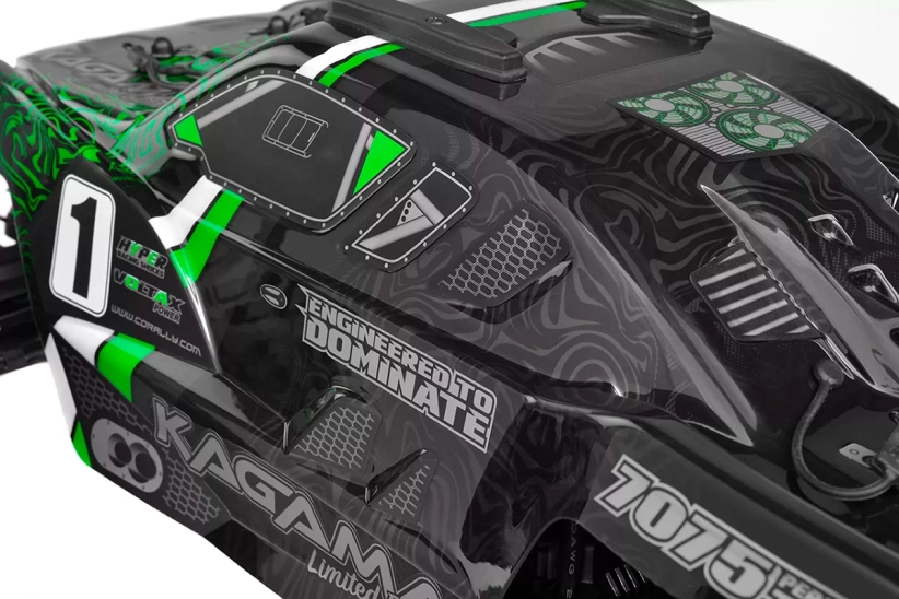 RC auto KAGAMA XP 6S - Limited Edition - RTR - Brushless Power 6S, zelená