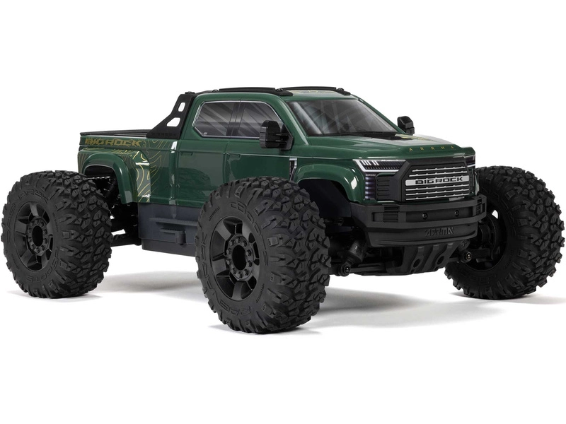 Arrma Big Rock 223S BLX 1:10 4WD RTR DSC zelená