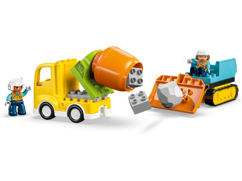 LEGO DUPLO - Stavenisko a vozidlá 3 v 1