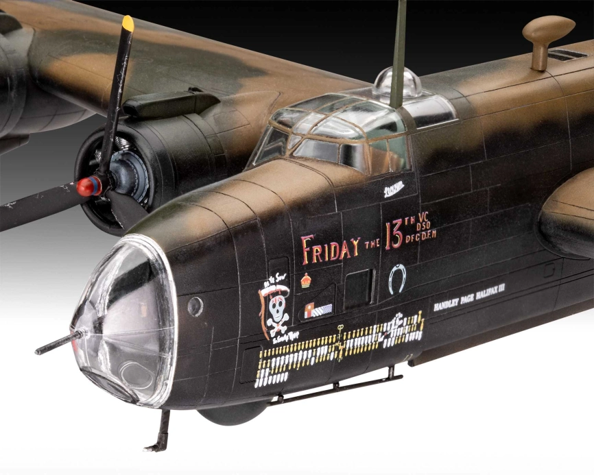Plastic ModelKit lietadlo 03756 - Handley Page Halifax B Mk.III (1:72)