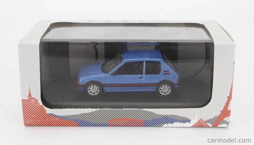 Odeon Peugeot 205 Gti 1.9 1988 1:43 Light Blue Met