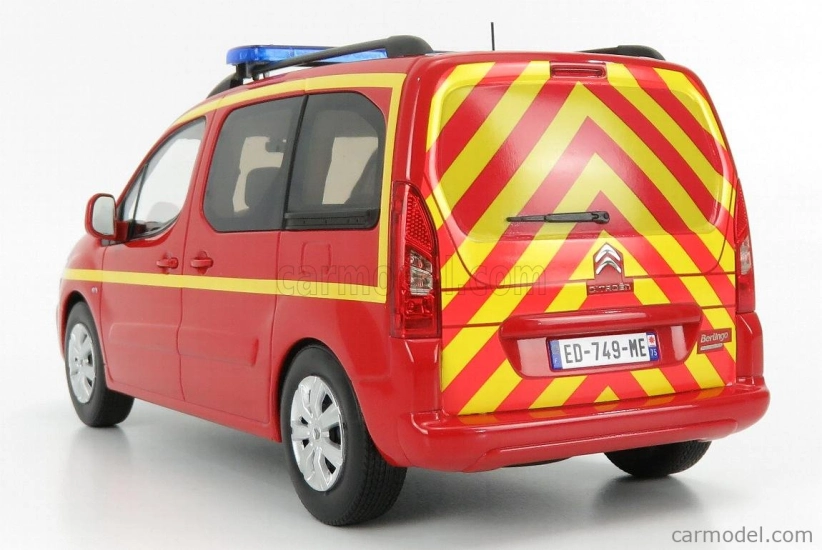 Norev Citroen Berlingo Pompiers 2017 1:18 Červená