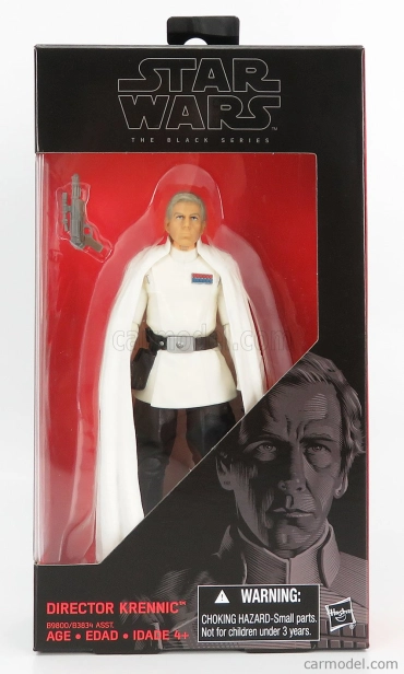 Tomica Star wars Director Krennic Figure Cm. 15.5 1:10 Bílá Černá