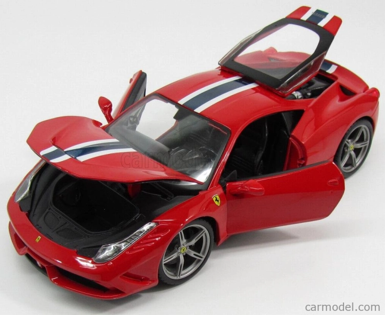 Bburago Ferrari 458 Speciale 1:18 červená